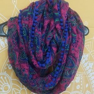 Paisley Infinity Scarf